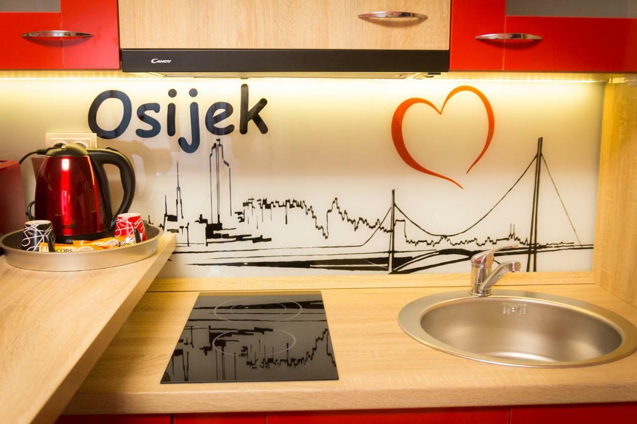 Design Apartments Red Blue Osijek Exteriér fotografie